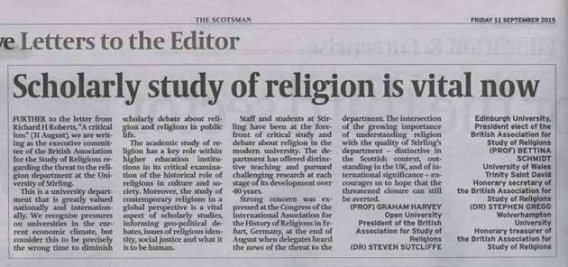 The Scotsman, 11 September 2015 (click for larger version)